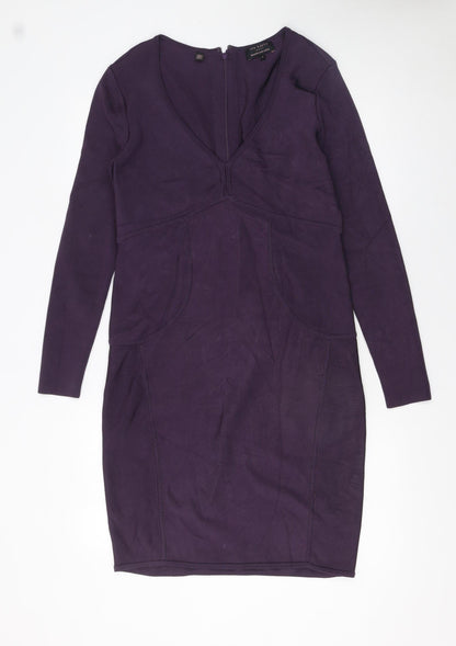 Womens UK Size 14 Ted Baker Bodycon Dress