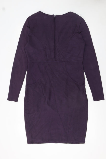 Womens UK Size 14 Ted Baker Bodycon Dress
