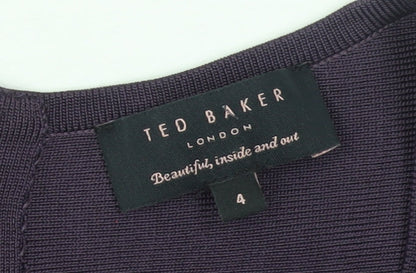 Womens UK Size 14 Ted Baker Bodycon Dress