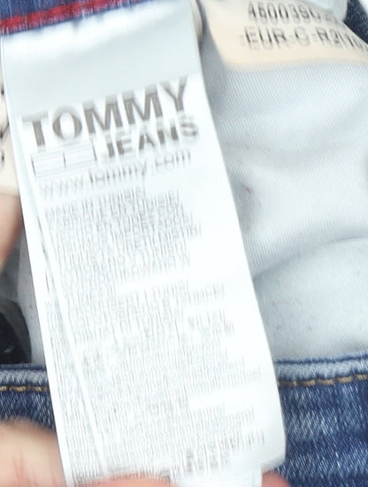 Mens UK Size M Tommy Jeans Slim Fit Skinny Blue Jeans
