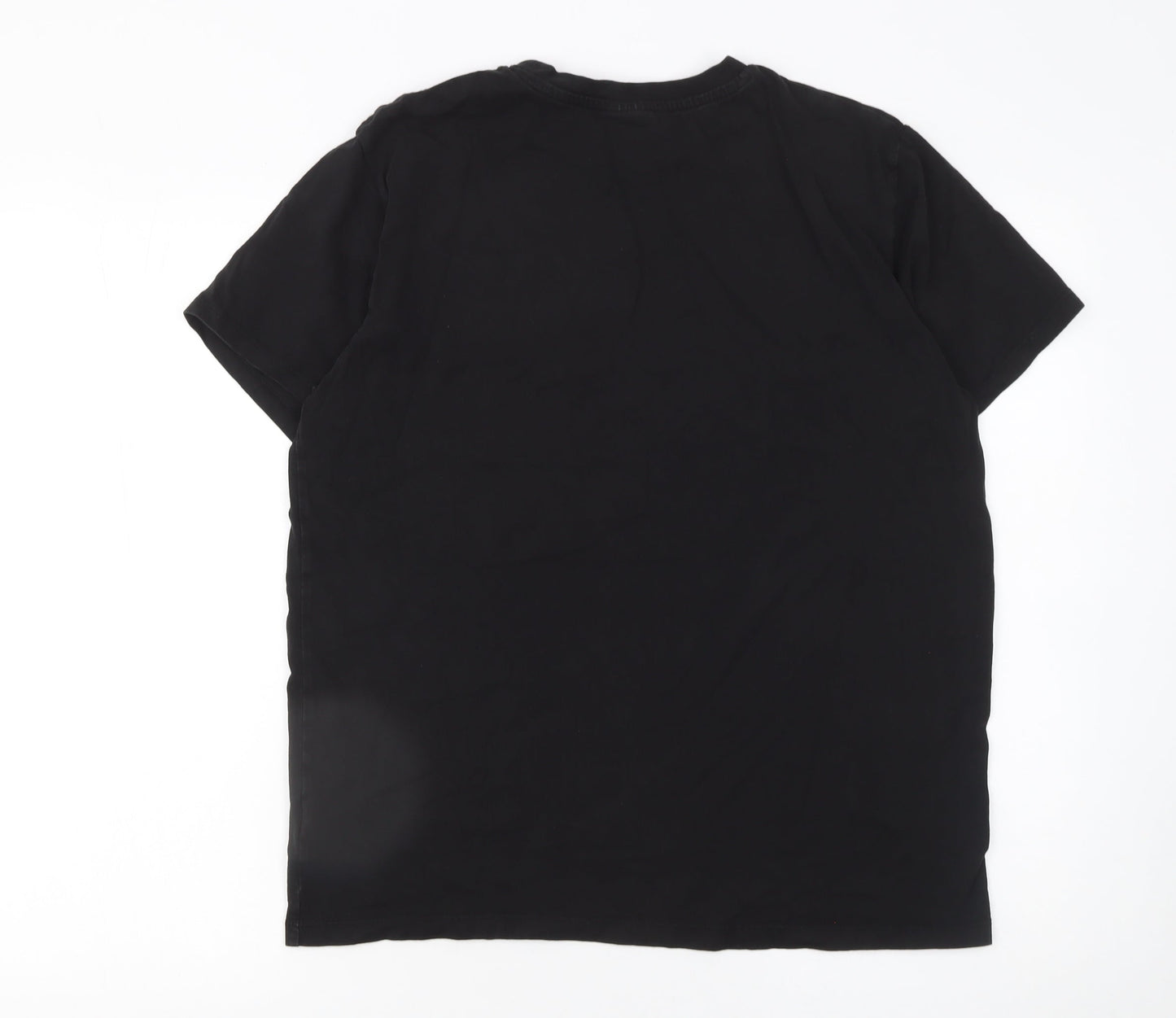 Mens UK Size M Marvel Black  T-Shirt