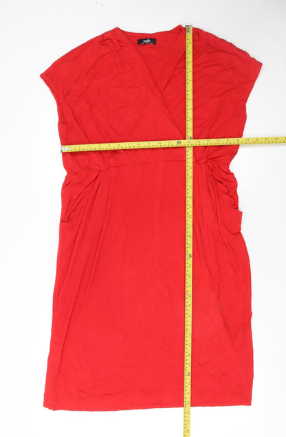 Womens UK Size 16 Wallis Wrap Dress