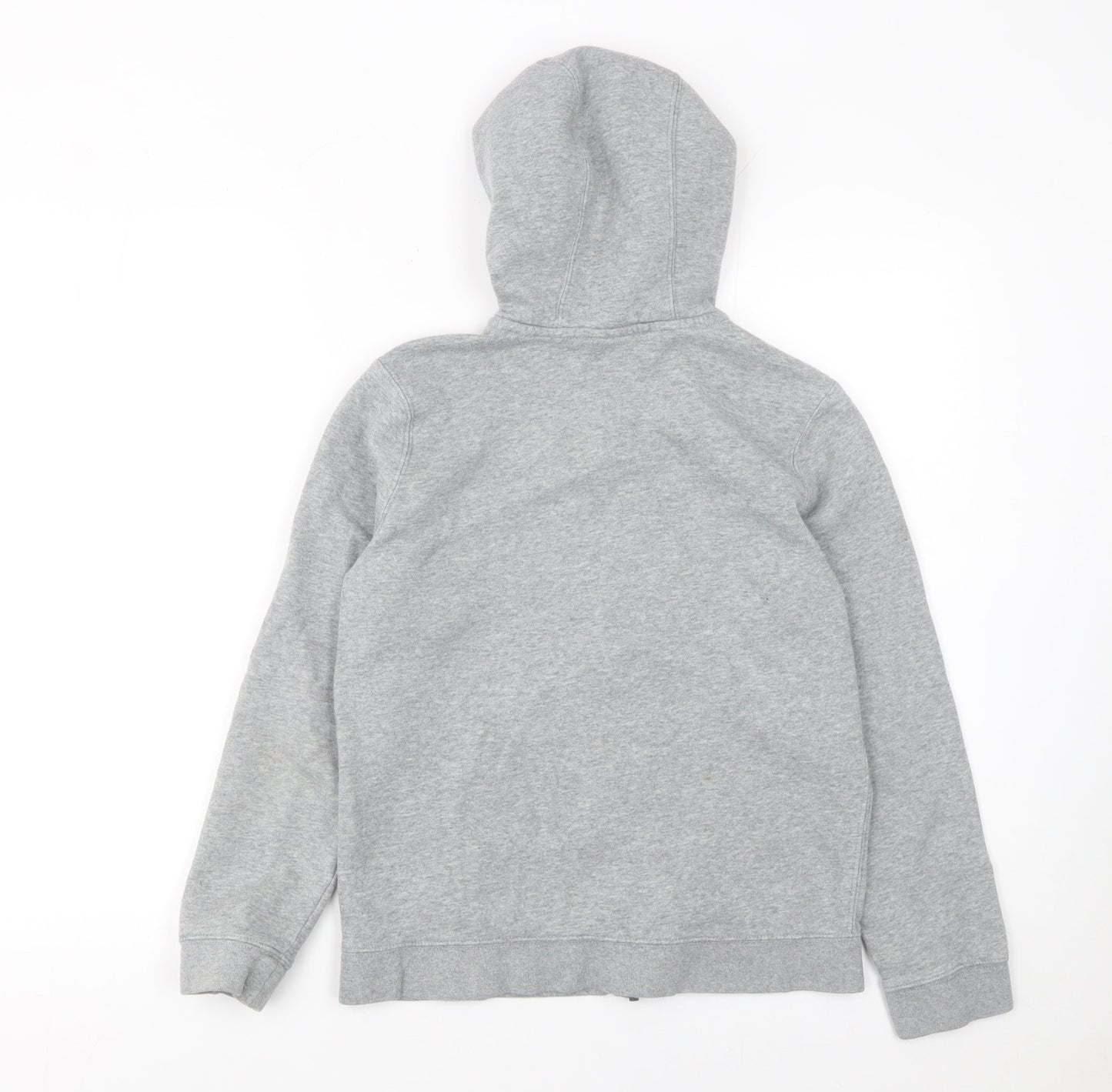 Boys UK Size L Nike Grey Full Zip Hoodie