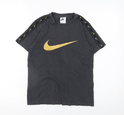 Boys UK Size M Nike Black Basic T-Shirt