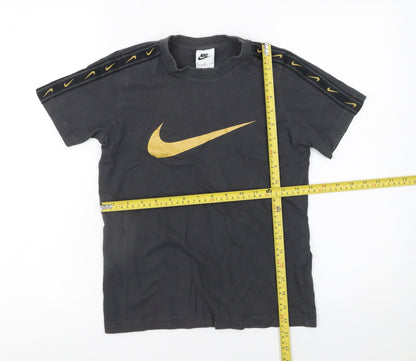 Boys UK Size M Nike Black Basic T-Shirt