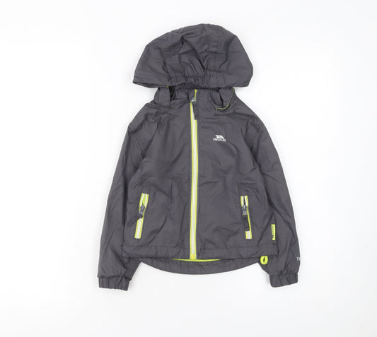Boys UK Size 2-3 Years Trespass Grey Rain Coat