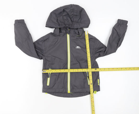 Boys UK Size 2-3 Years Trespass Grey Rain Coat