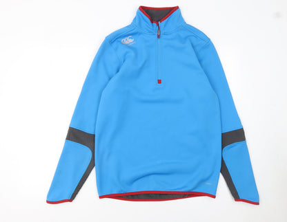 Mens UK Size S Canterbury Blue Pullover Sweatshirt