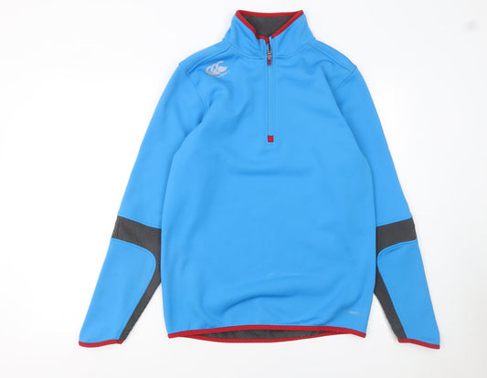 Mens UK Size S Canterbury Blue Pullover Sweatshirt