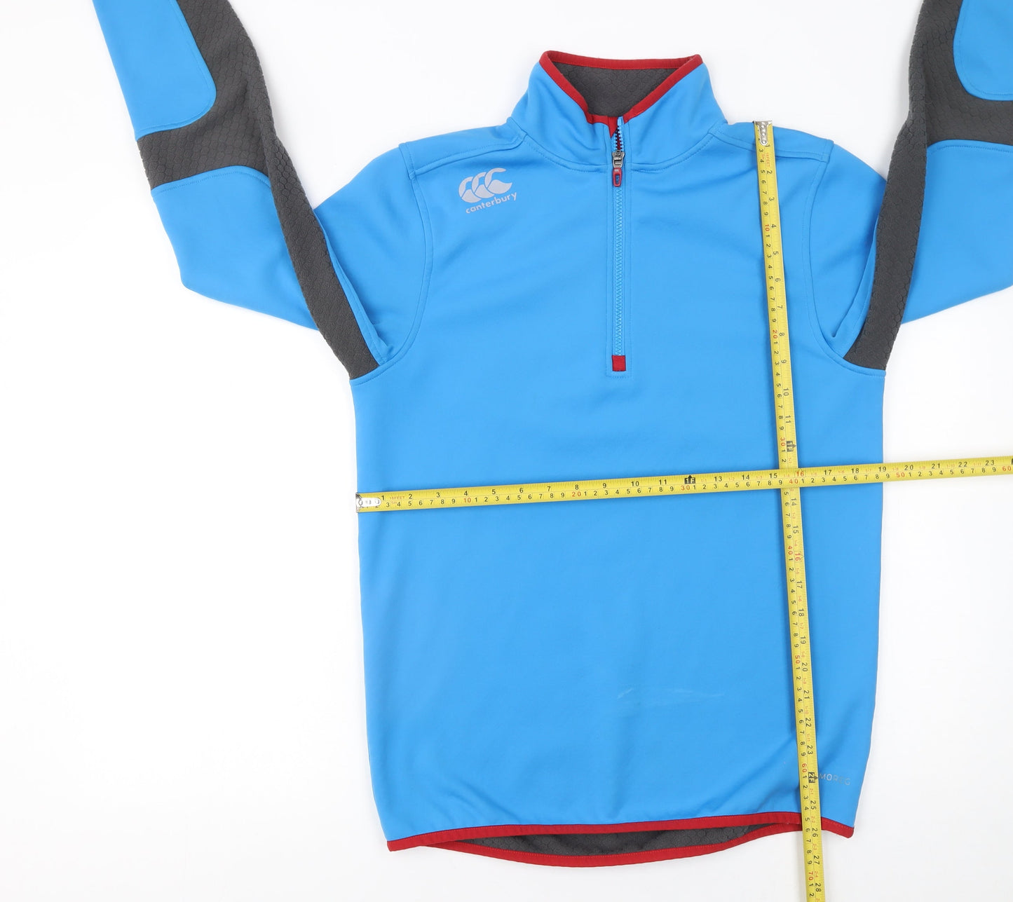 Mens UK Size S Canterbury Blue Pullover Sweatshirt