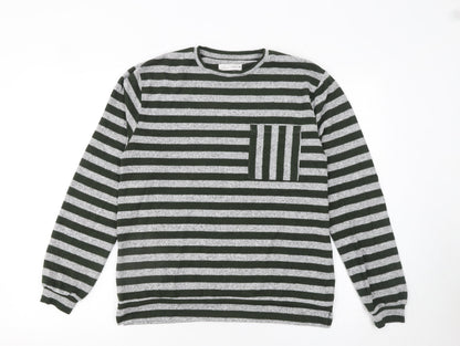 Girls UK Size 13-14 Years Zara Grey Pullover Jumper