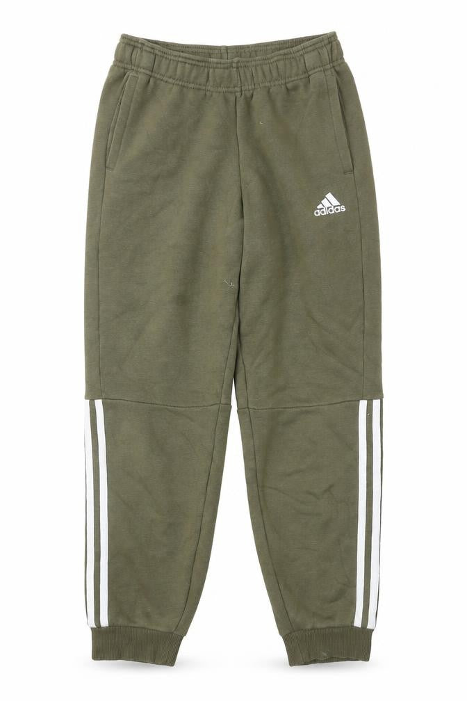 Boys UK Size 11-12 Years adidas Regular Fit Jogger Green Trousers
