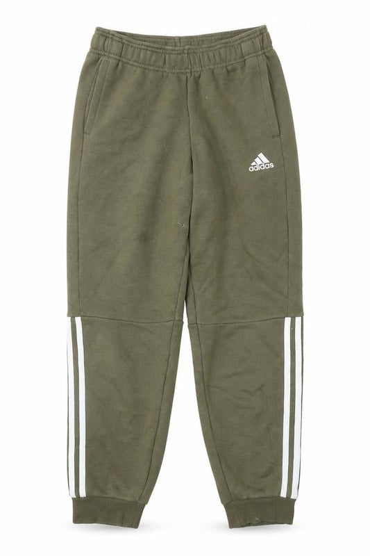Boys UK Size 11-12 Years adidas Regular Fit Jogger Green Trousers