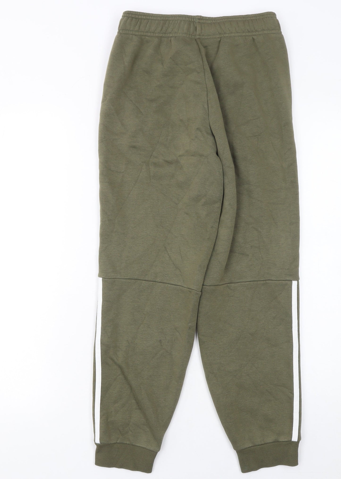 Boys UK Size 11-12 Years adidas Regular Fit Jogger Green Trousers