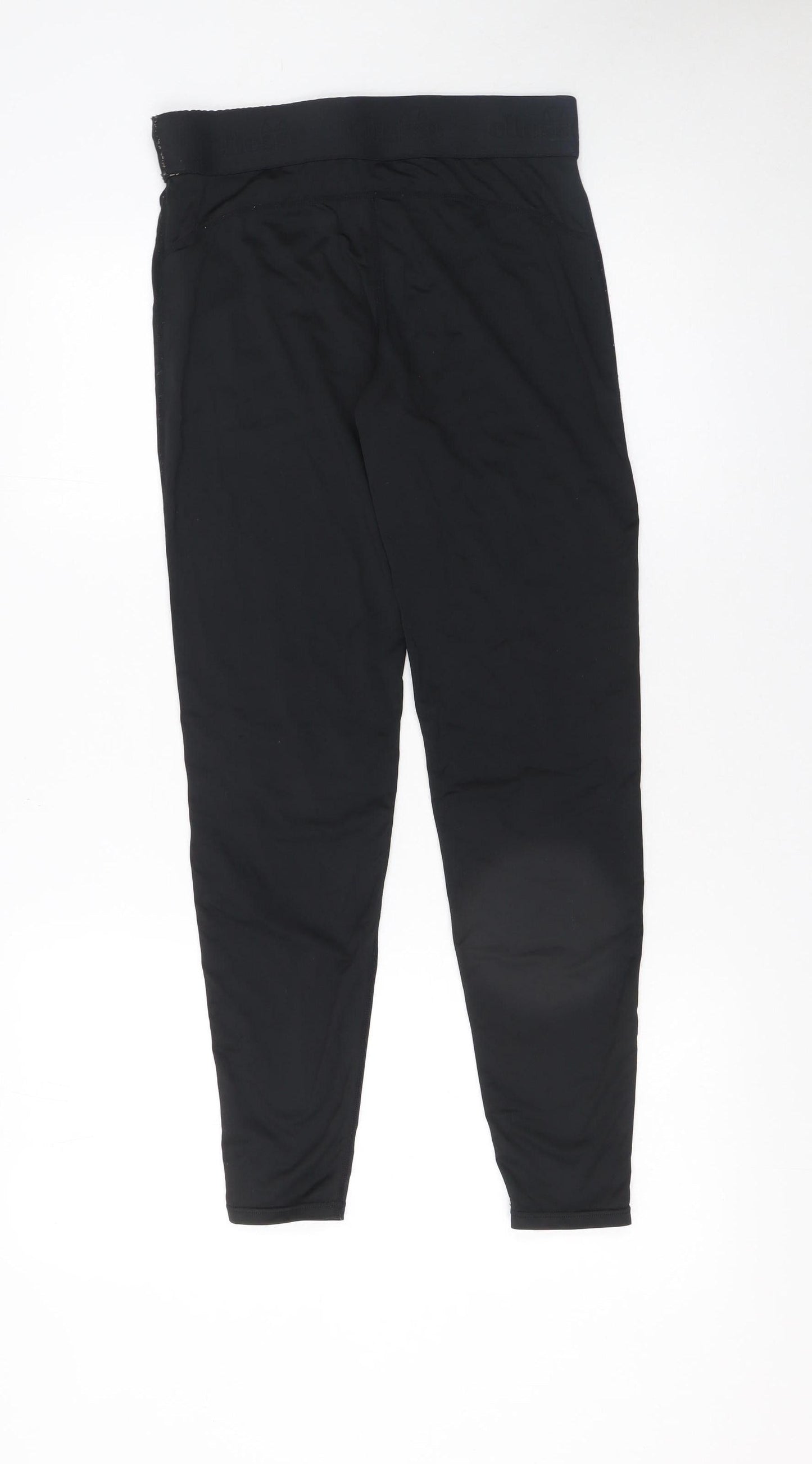 Womens UK Size 12 ellesse Slim Fit Leggings Black Leggings
