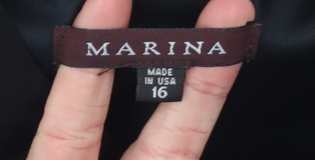 Womens UK Size 18 Marina One Shoulder Dress