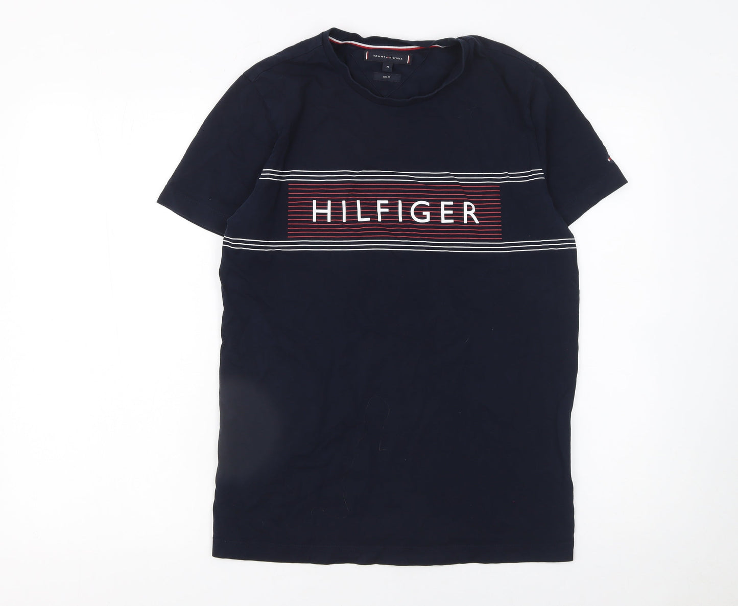 Mens UK Size M Tommy Hilfiger Blue  T-Shirt