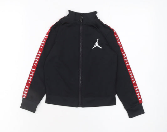 Boys UK Size 2-3 Years Jordan Black Track Jacket