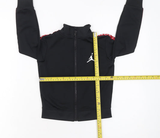 Boys UK Size 2-3 Years Jordan Black Track Jacket