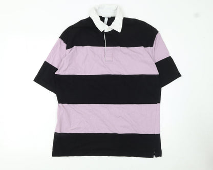 Mens UK Size M H&M 100% Cotton Polo Shirt