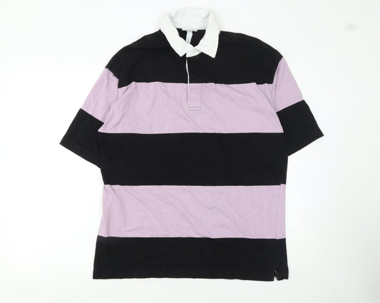 Mens UK Size M H&M 100% Cotton Polo Shirt