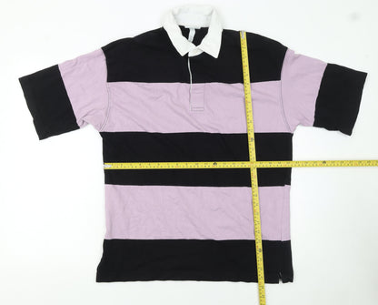 Mens UK Size M H&M 100% Cotton Polo Shirt