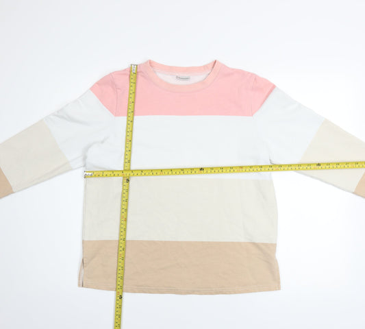 Womens UK Size M Damart Multicoloured Pullover Sweatshirt