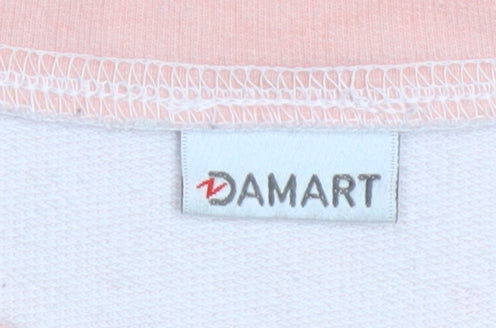 Womens UK Size M Damart Multicoloured Pullover Sweatshirt