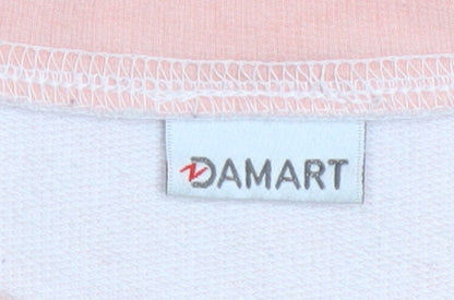 Womens UK Size M Damart Multicoloured Pullover Sweatshirt