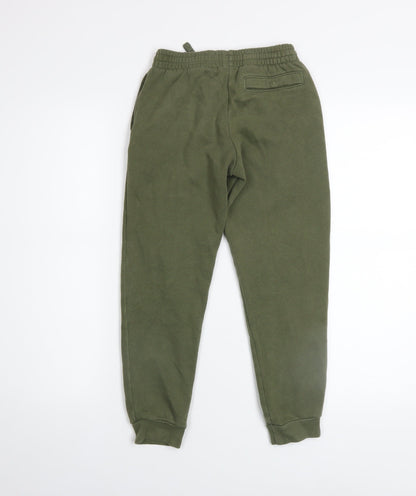 Under Armour Boys Green Jogger Activewear Trousers Size 7 Years