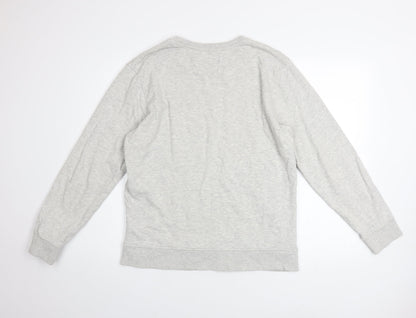 Mens UK Size L JACK & JONES Grey Pullover Sweatshirt