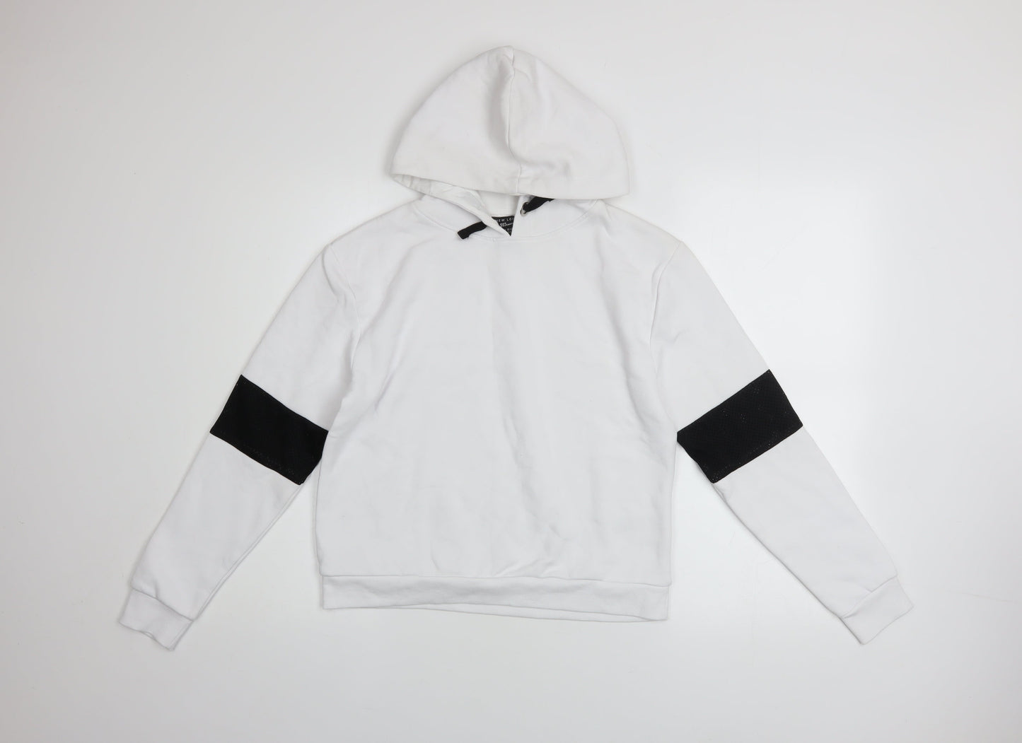 Girls UK Size 12-13 Years New Look White Pullover Hoodie