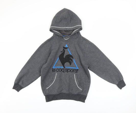 Boys UK Size S le coq sportif Grey Pullover Hoodie