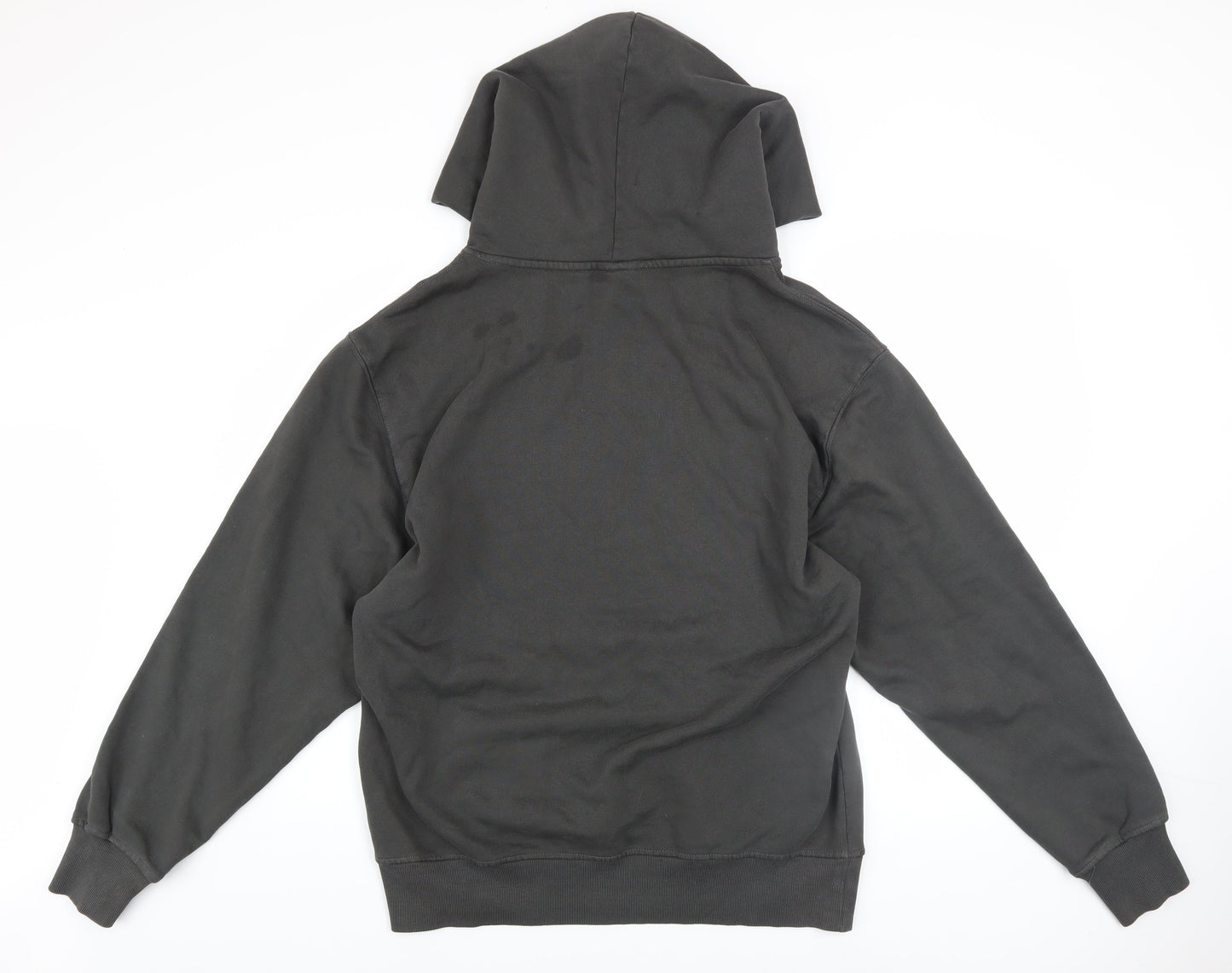 Mens UK Size M PlugTalk Black Pullover Hoodie