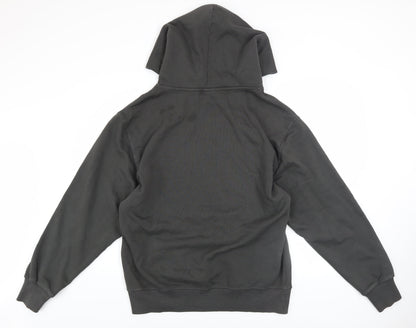 Mens UK Size M PlugTalk Black Pullover Hoodie