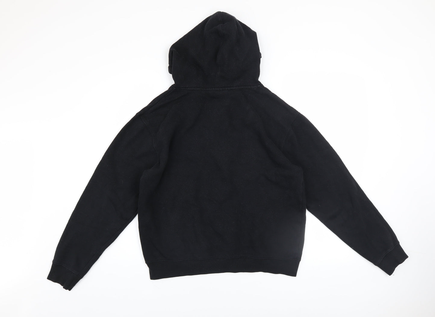 Mens UK Size M Campus Heritage Black Pullover Hoodie