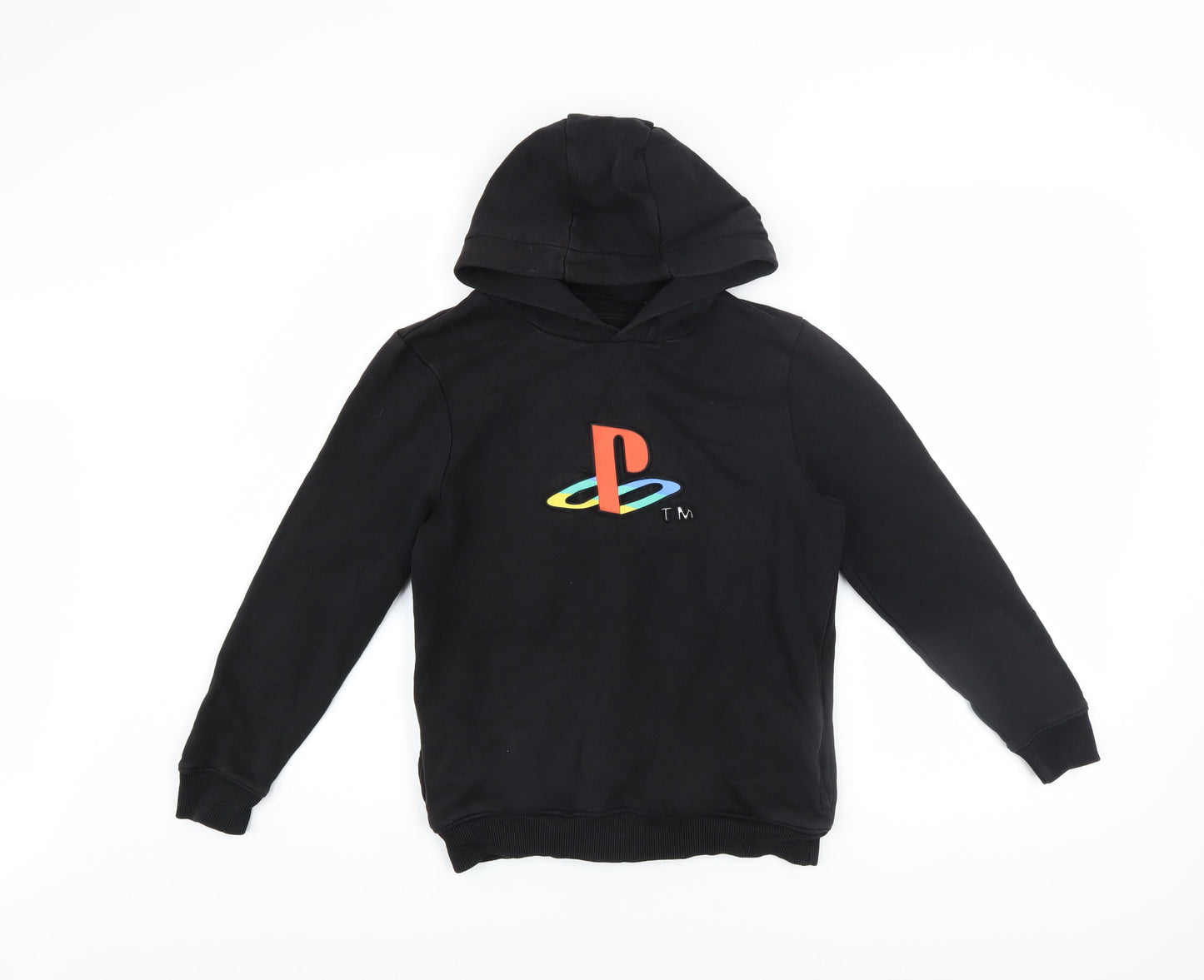 Boys UK Size 10-11 Years George Black Pullover Hoodie