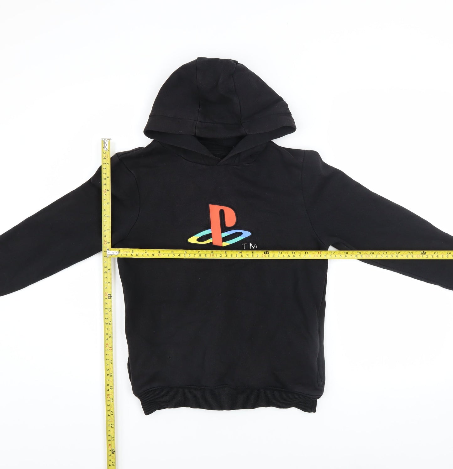 Boys UK Size 10-11 Years George Black Pullover Hoodie