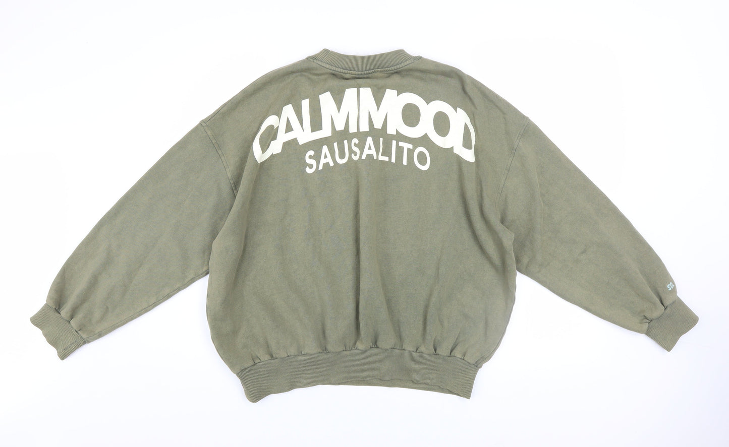 Womens UK Size XS Pacific Republic Green Pullover Sweatshirt