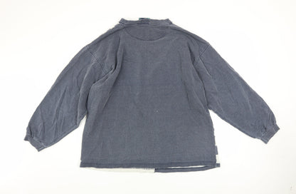 Mens UK Size L FX Blue Pullover Sweatshirt