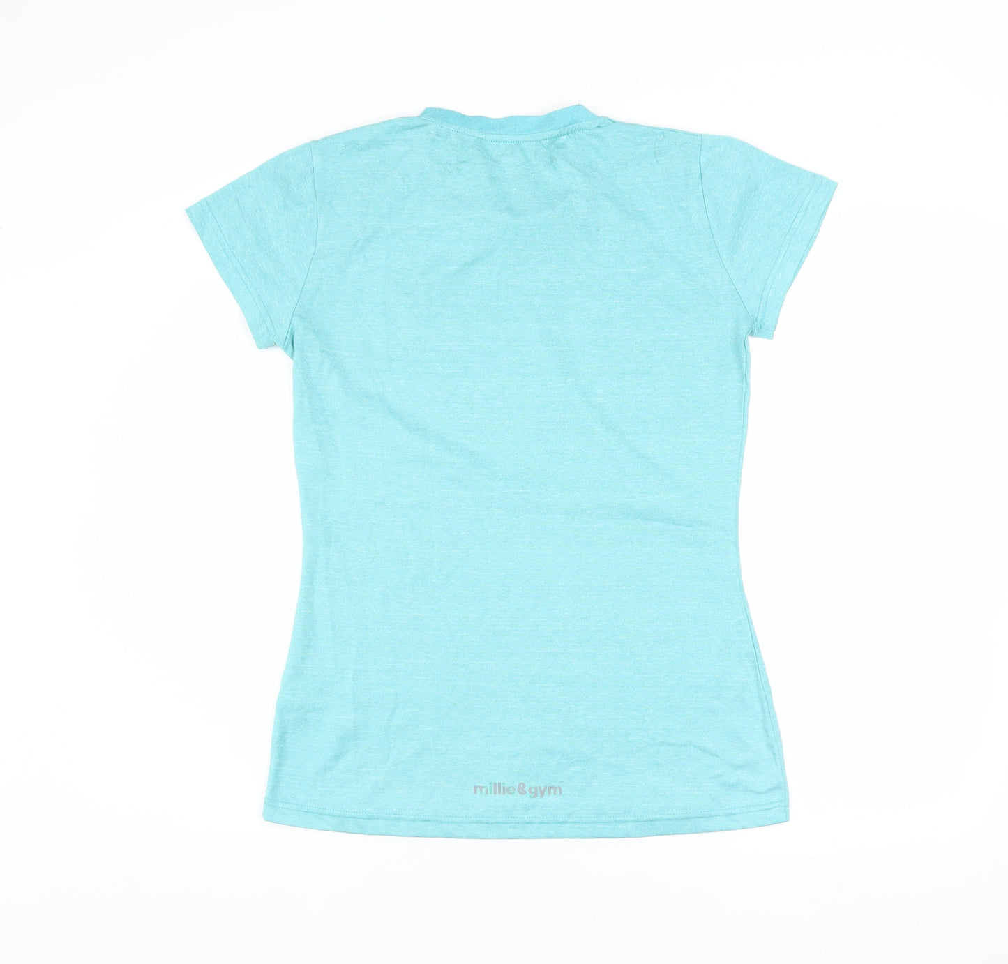 Womens UK Size M millie & gym Blue Running Gym & Training Fitness Yoga T-Shirt