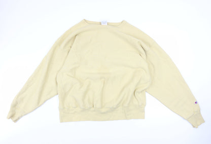 Mens UK Size 2XL Champion Beige Pullover Sweatshirt