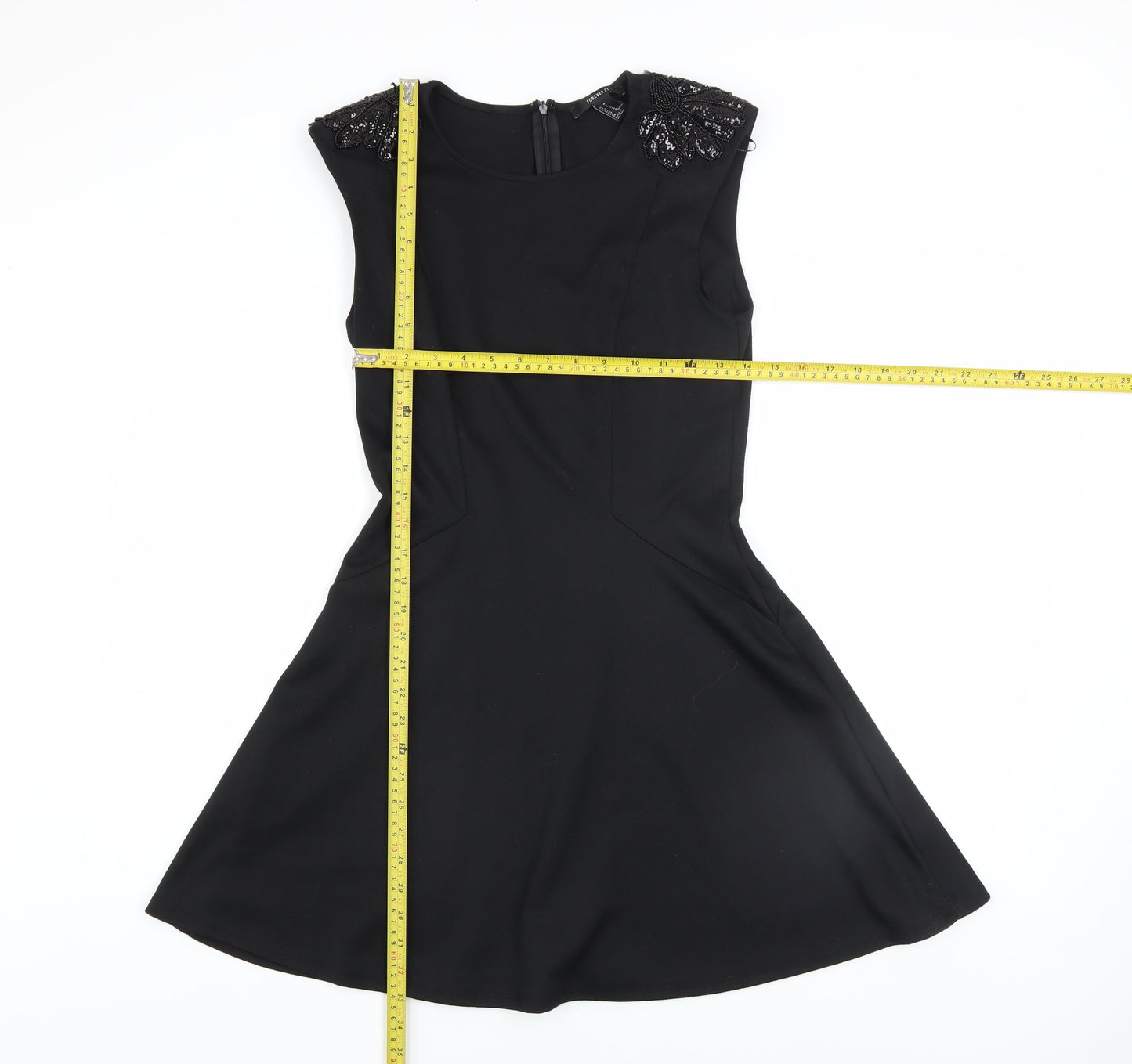 Womens UK Size M FOREVER 21 Fit & Flare Dress