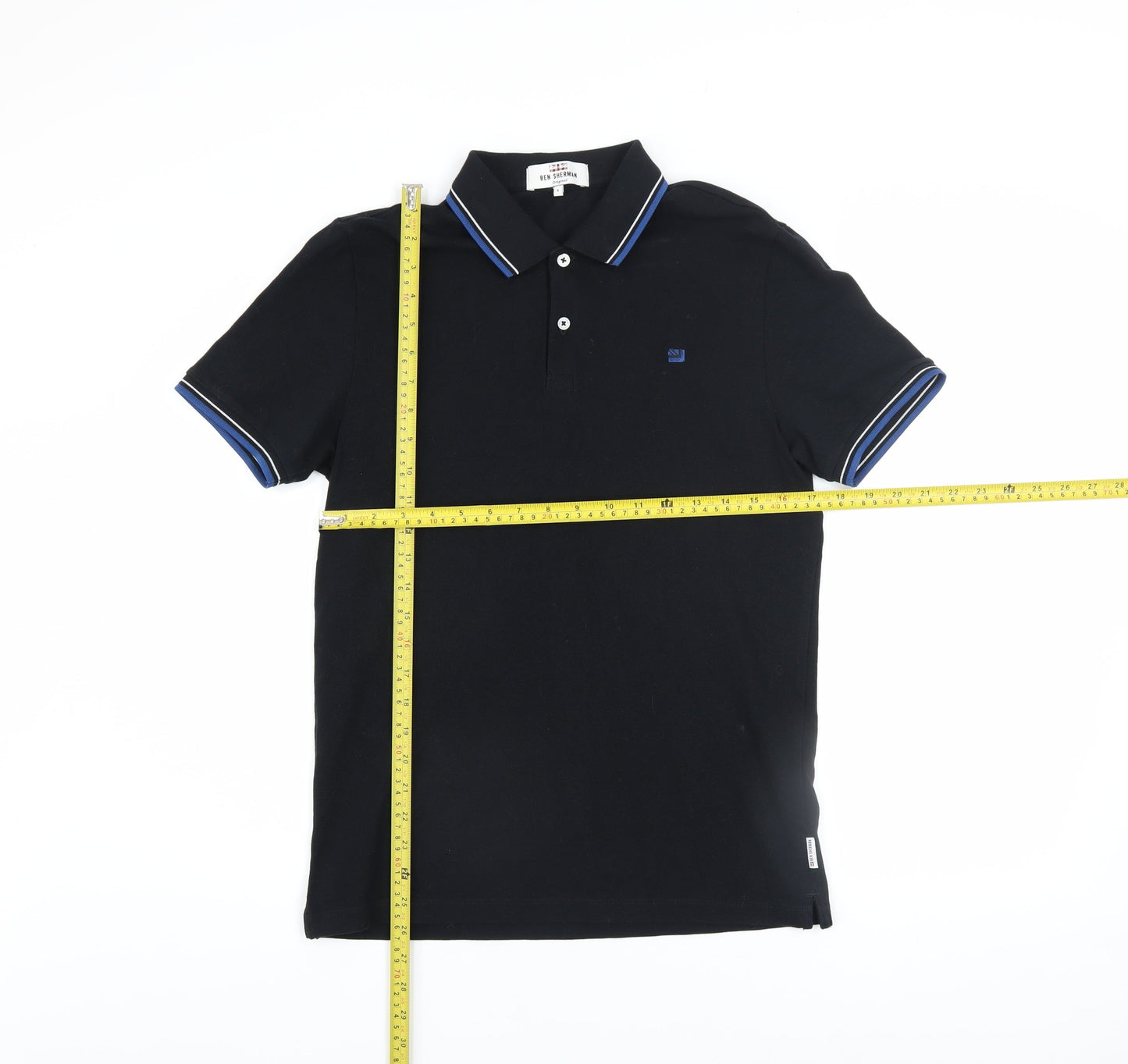 Mens UK Size S Ben Sherman 100% Cotton Polo Shirt