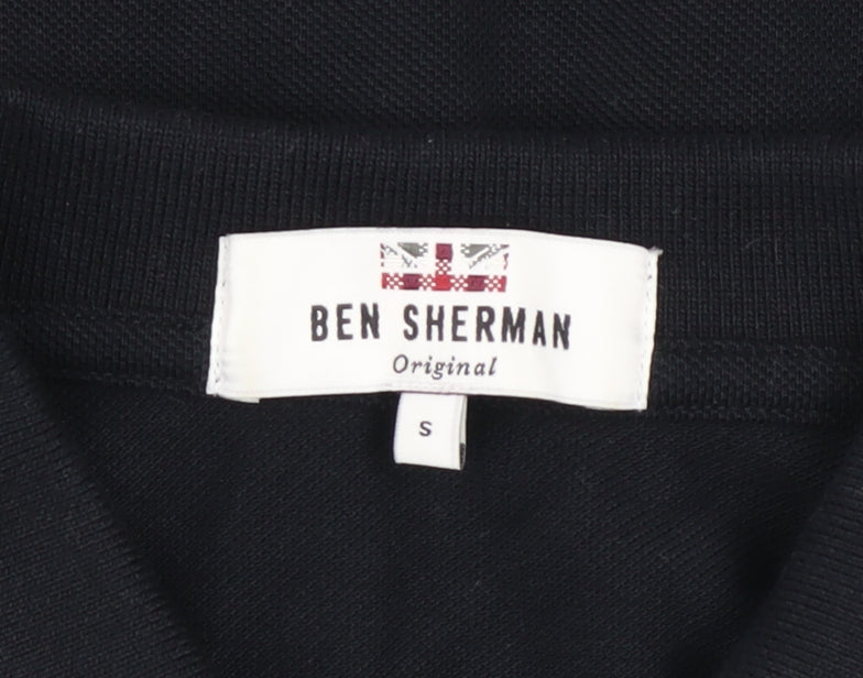 Mens UK Size S Ben Sherman 100% Cotton Polo Shirt