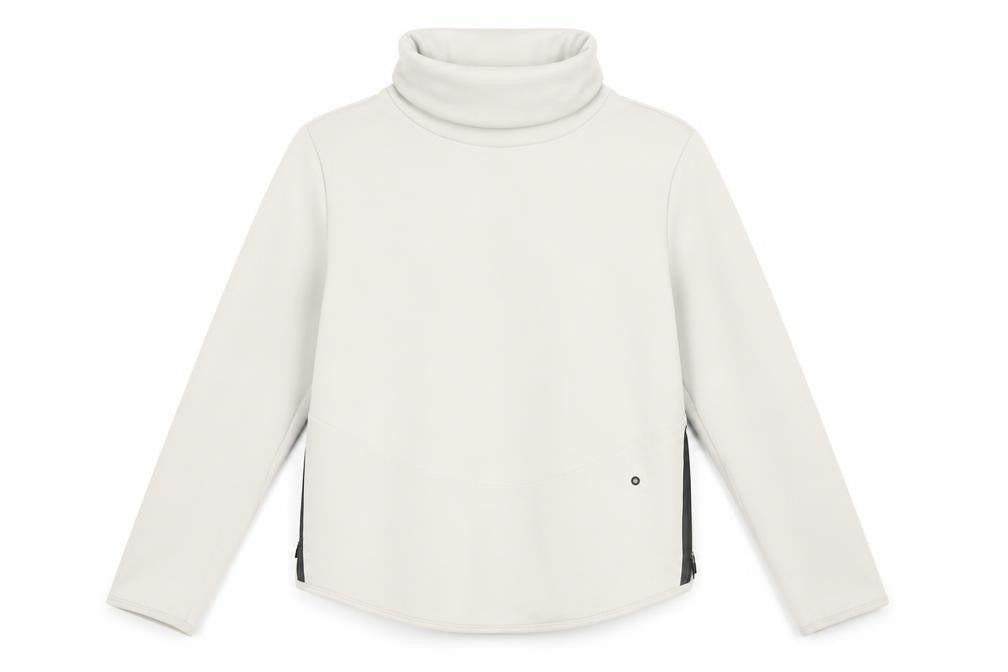 Womens UK Size S Nike Beige Pullover Sweatshirt