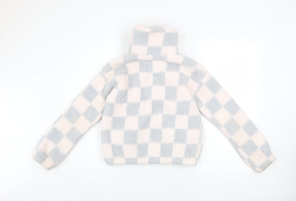 Girls UK Size 11-12 Years abercrombie kids Multicoloured Puffer Jacket