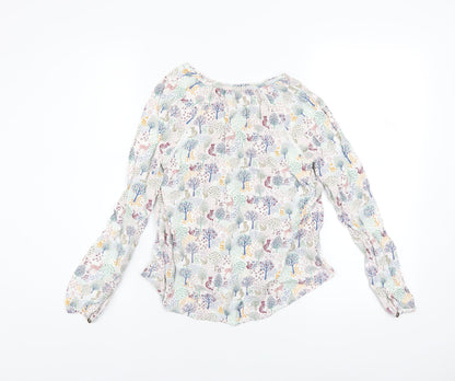 Girls UK Size 12-13 Years FatFace Multicoloured Pullover Blouse