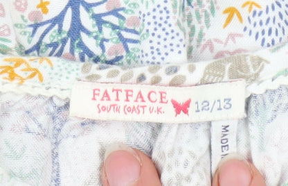 Girls UK Size 12-13 Years FatFace Multicoloured Pullover Blouse