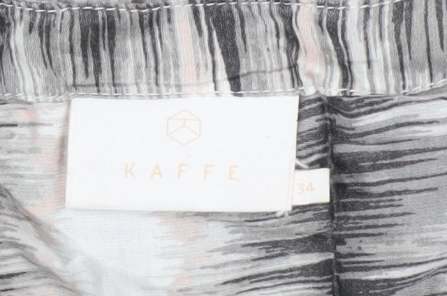 Womens UK Size 6 Kaffe Multicoloured Tunic Blouse